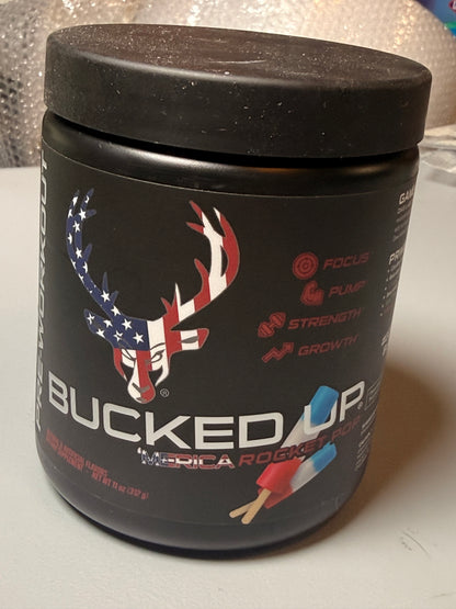 BUCKED UP PRE-WORKOUT Pump Focus Energy Endurance Strength Growth 30 Servings