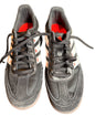 (MENS 6.5) Adidas Predator 24 League Indoor Soccer Samba Suede Black IF1025 - Flip It Now