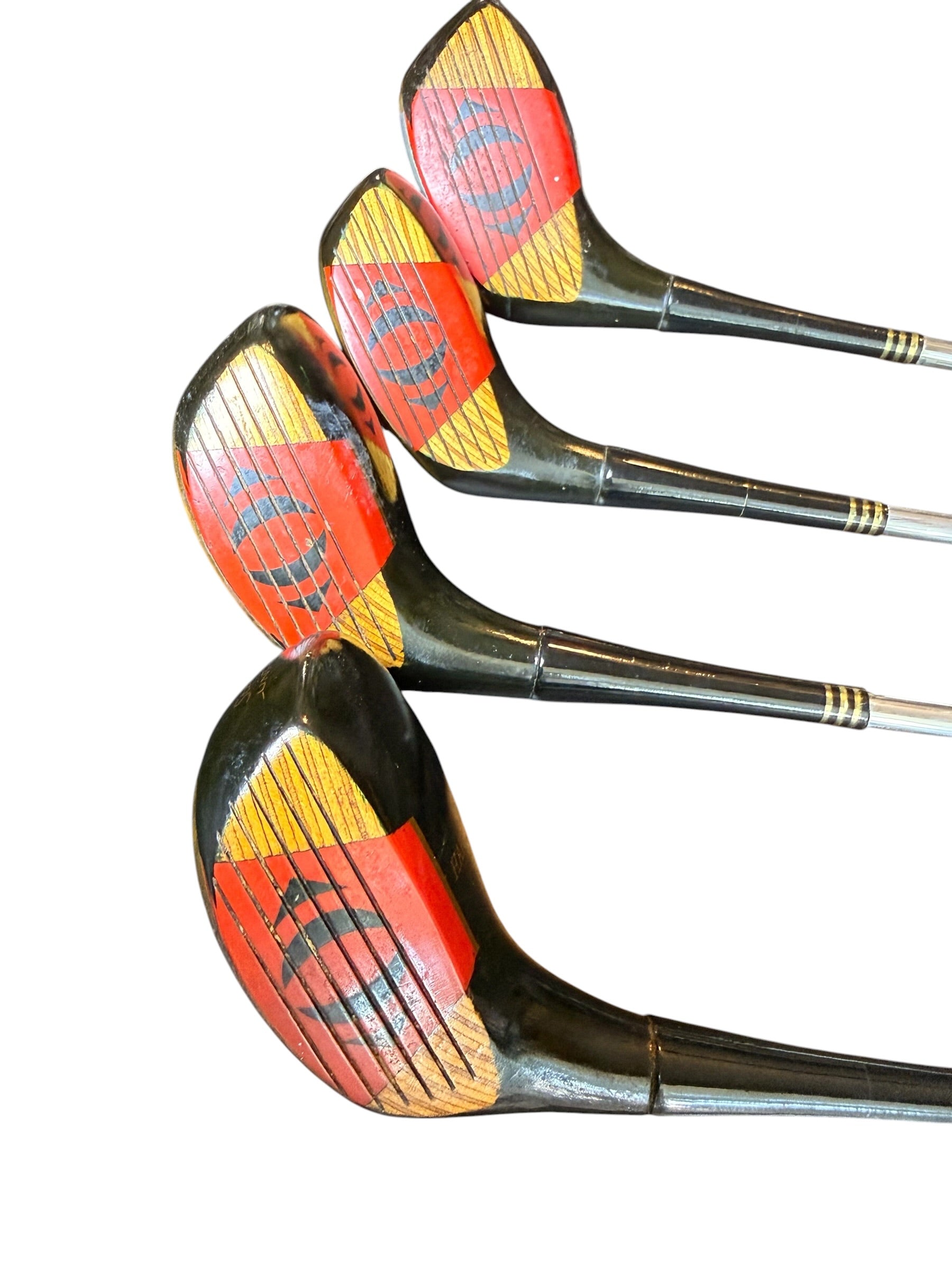 4 Vintage walter Hagen matching Haig ultra golf clubs  with literature - Flip It Now