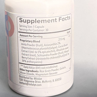 Mitolyn Pills, Official Mitolyn Purple Peel Capsules Advanced Formula Supplement, All Natural Mito Lyn Keto Support Maximum Strength Energy and Wellness Capsulas Mitolin Vitamin Pastilla (90 Capsules) 3 months