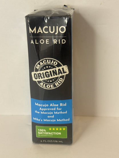 Macujo Aloe Rid Detox Shampoo Method Effective Chelating Agent for Pollutants, Residual Medications, Nicotine, Alcohol, Chlorine, 2nd Hand-Smoke, Heavy Metals
