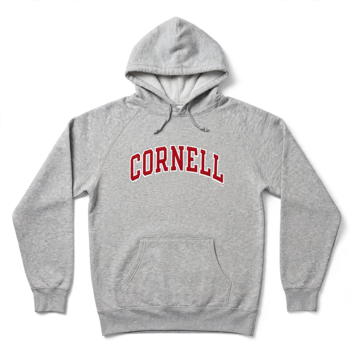 Champion Cornell Hoodie Size M Heather Grey Sport Stretch Authentic - Flip It Now