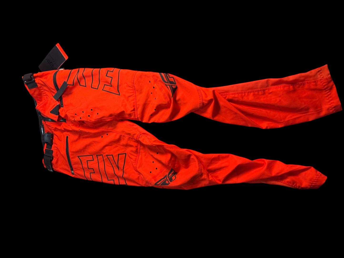 Fly Racing Radium Bicycle Pants Red/Black Size 28 - Flip It Now