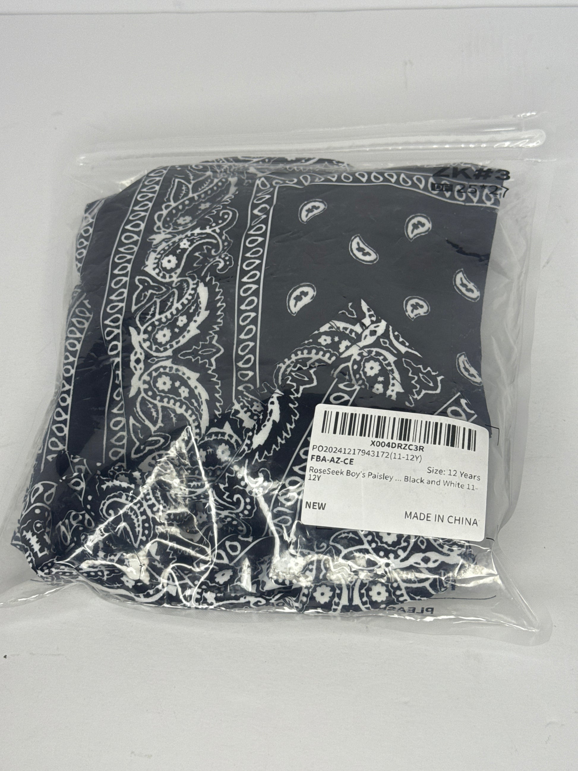 Boys Boho Paisley Print Shorts High Waisted Drawstring Summer Beach Shorts With Pockets Youth Cool Bandana Short - Flip It Now