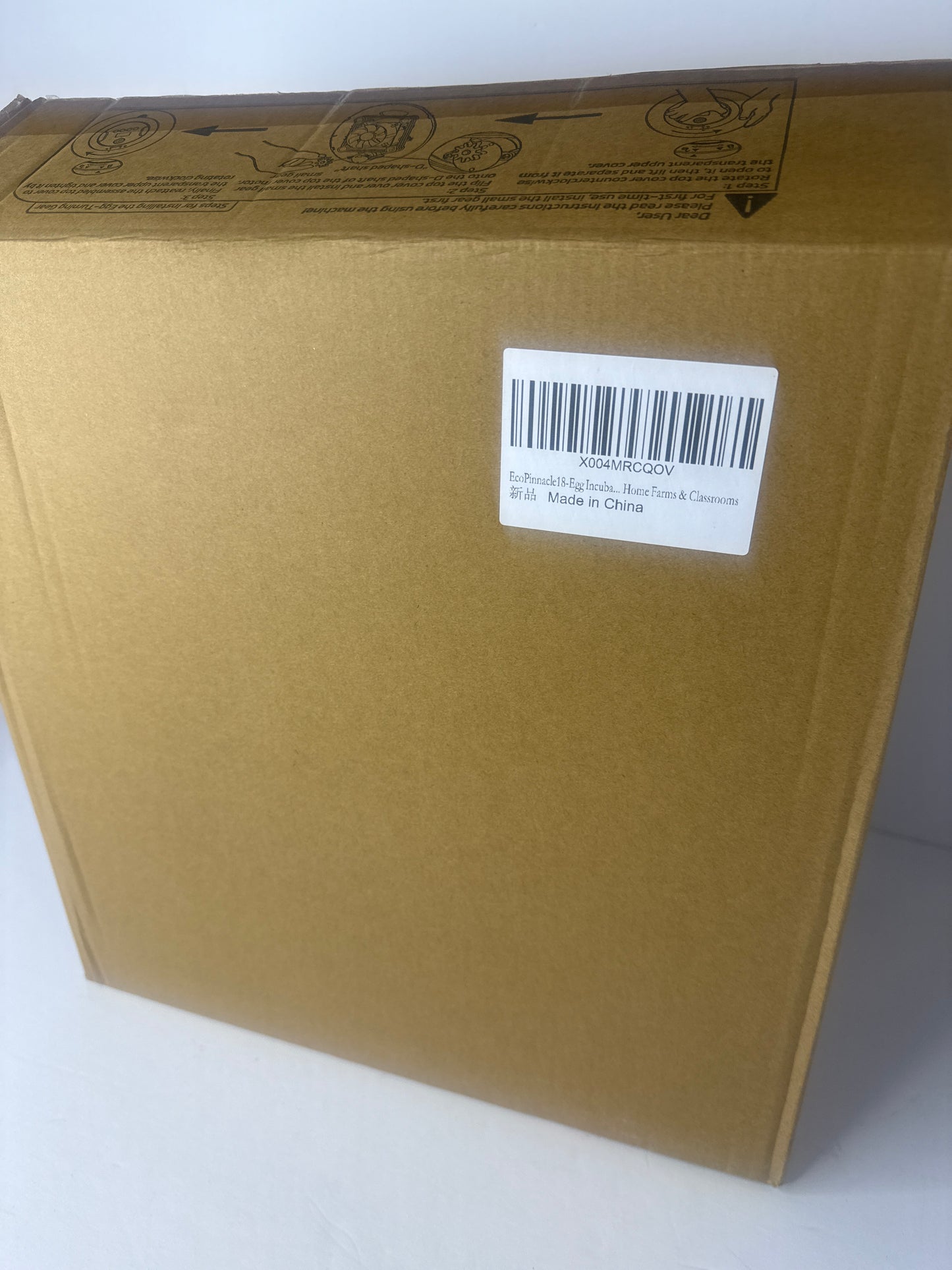 18 Egg Incubator with Automatic Egg Turning & Humidity Control, 360° Viewing, Dual Egg Trays,Incubators for Hatching Eggs, Chicken, Duck, Quail, Goose, Parrot (Home, Farm, Lab,Classroom Use)