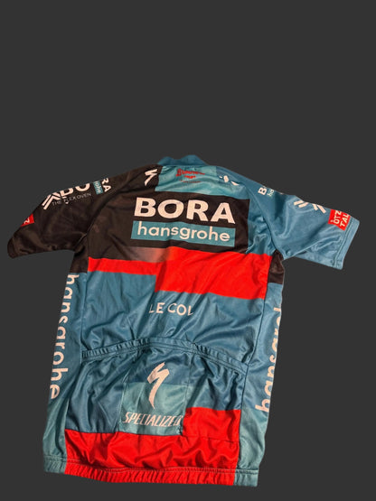 Authentic BORA Hansgrohe Team Cycling Jersey padded short set -Size S-Italy - Flip It Now