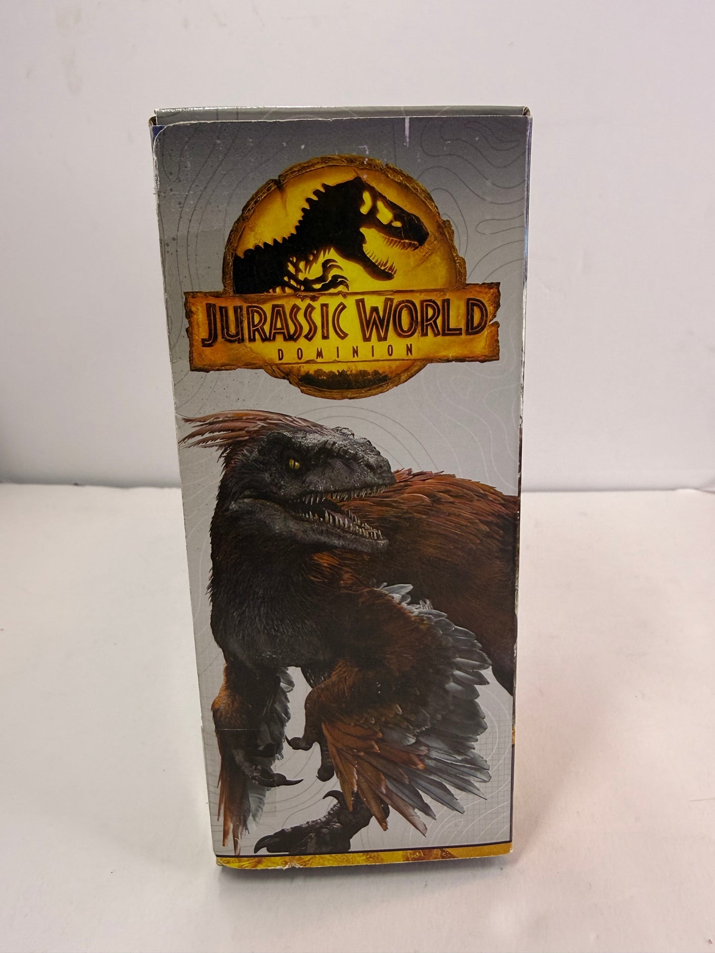 Mattel Jurassic World Dominion Roar Strikers Dinosaur Action Figure with Roaring Sound & Attack Action, Skorpiovenator Dino Toy Includes Digital Play - Flip It Now