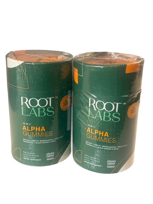 Root Labs 10 In 1 Alpha Gummies 60 Gummies Exp 02/2027 Sealed - Flip It Now