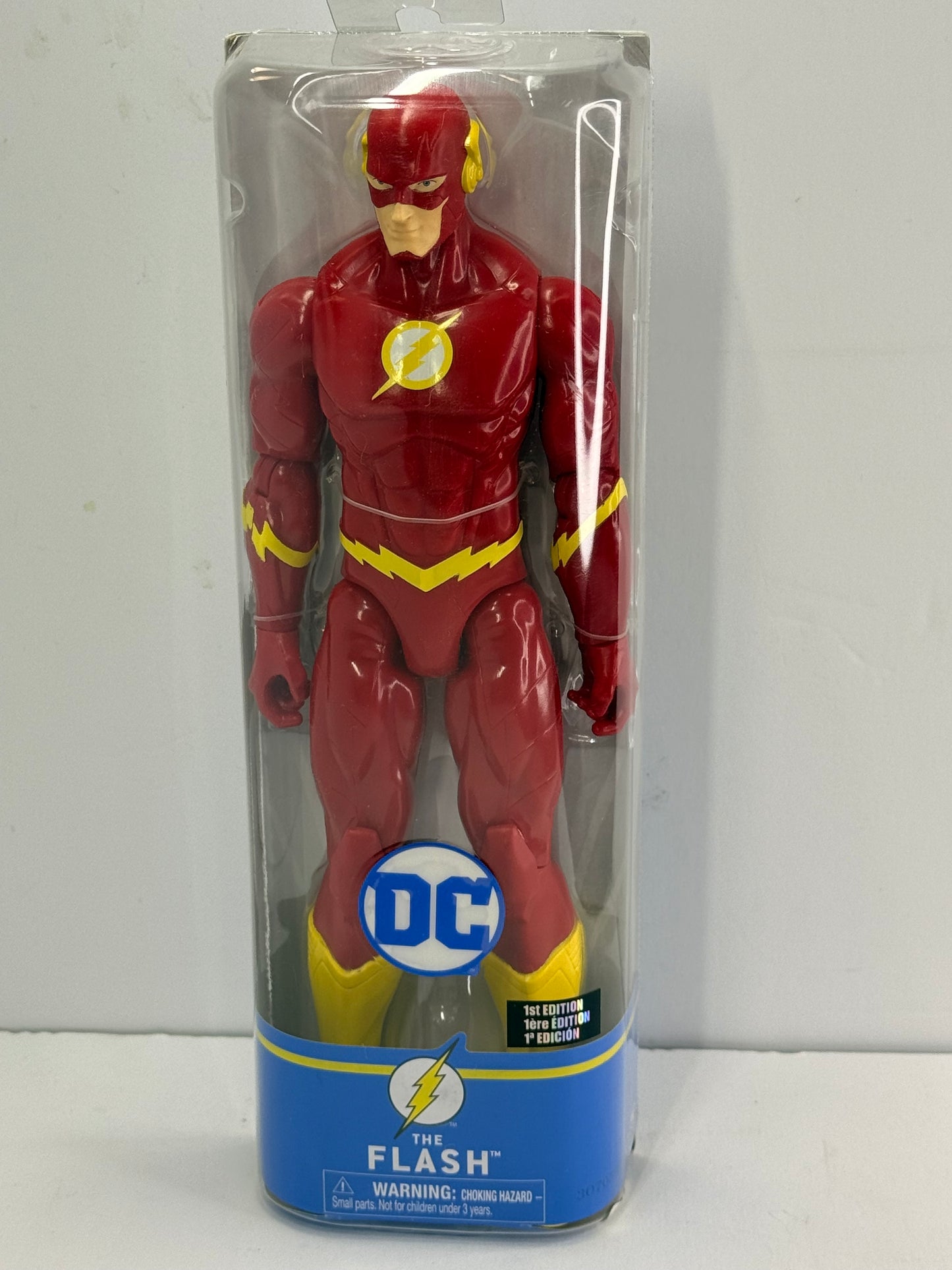 (1st EDITION)DC Comics, 12-Inch The Flash Action Figure, Kids Toys for Boys and Girls - Flip It Now
