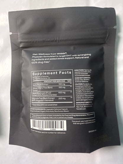Nutrafol Men Hair DHT Inhibitor x3 60 Capsules Exp 07/27 - Flip It Now