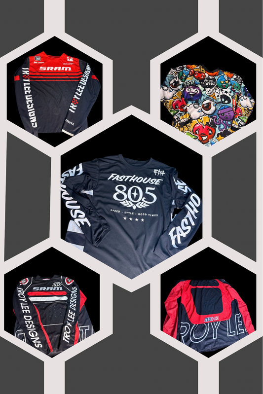 Bmx mtb cycle shirt lot size M - Flip It Now