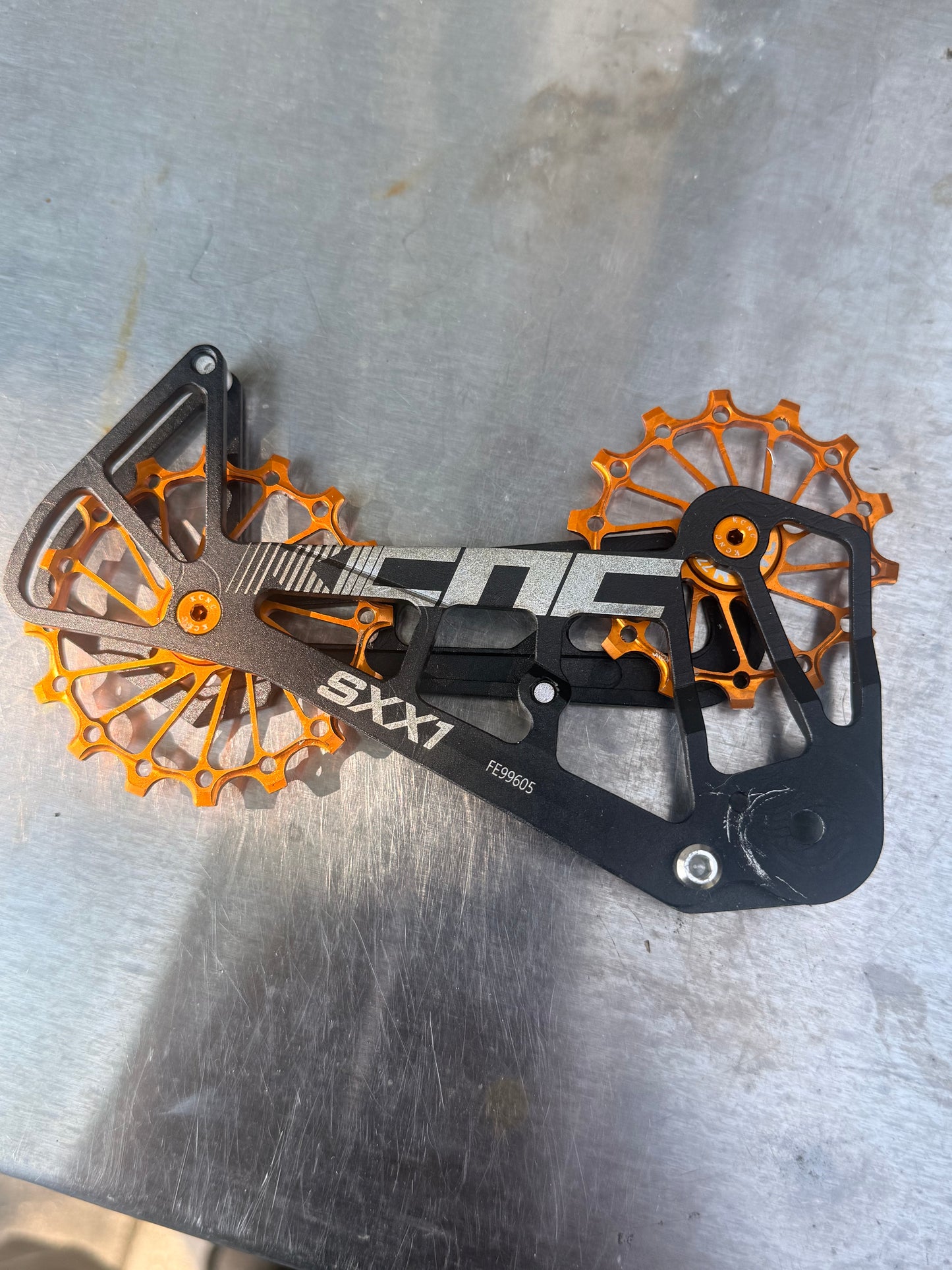 KCNC SXX1 Mountain Bicycle Oversized Pulley Wheel Cage For 12S SRAM Eagle XX1 - Flip It Now