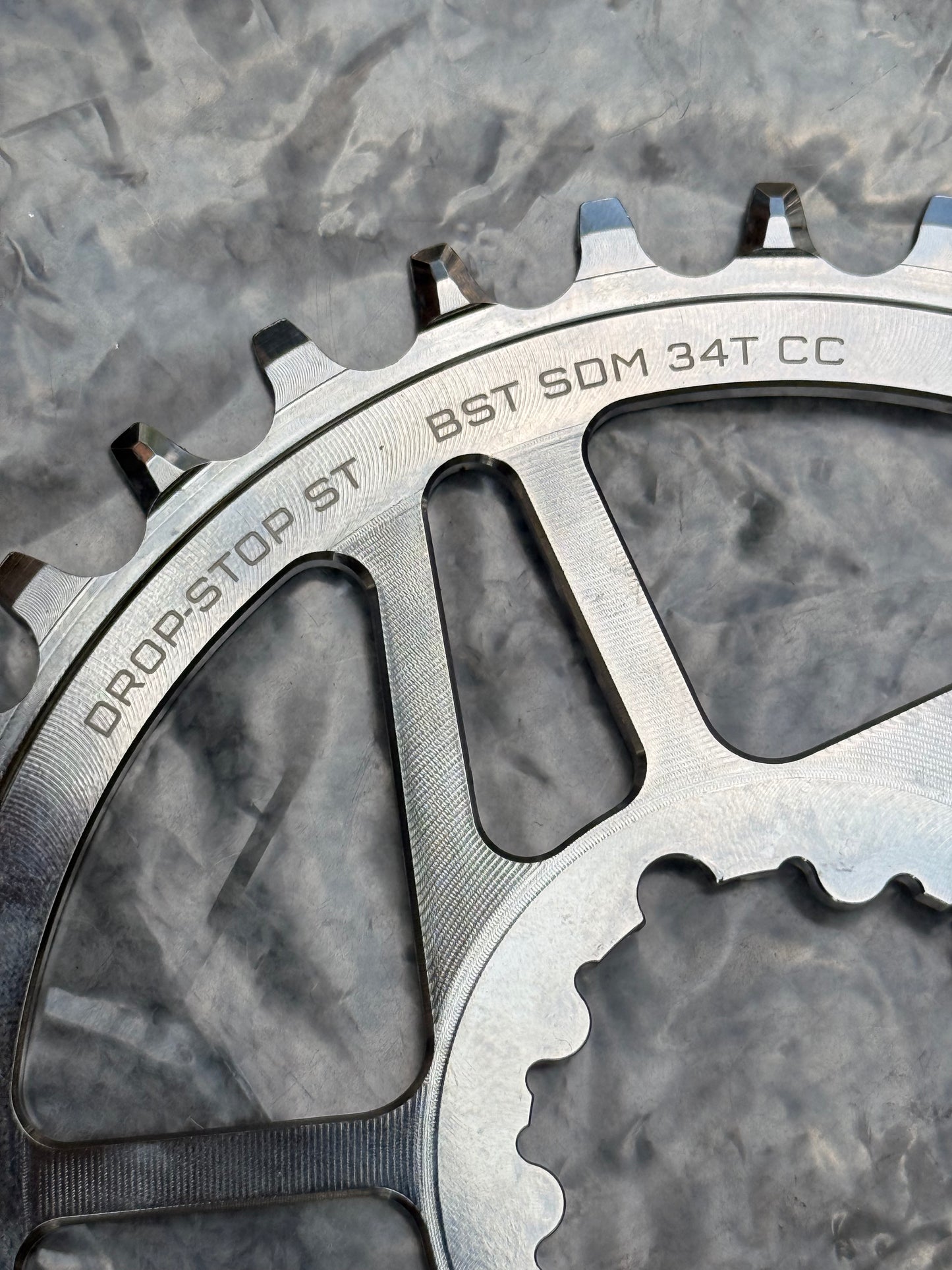 Wolf Tooth Elliptical Direct Mount Chainring - 32t, SRAM Direct, Boost, Nickel - Flip It Now