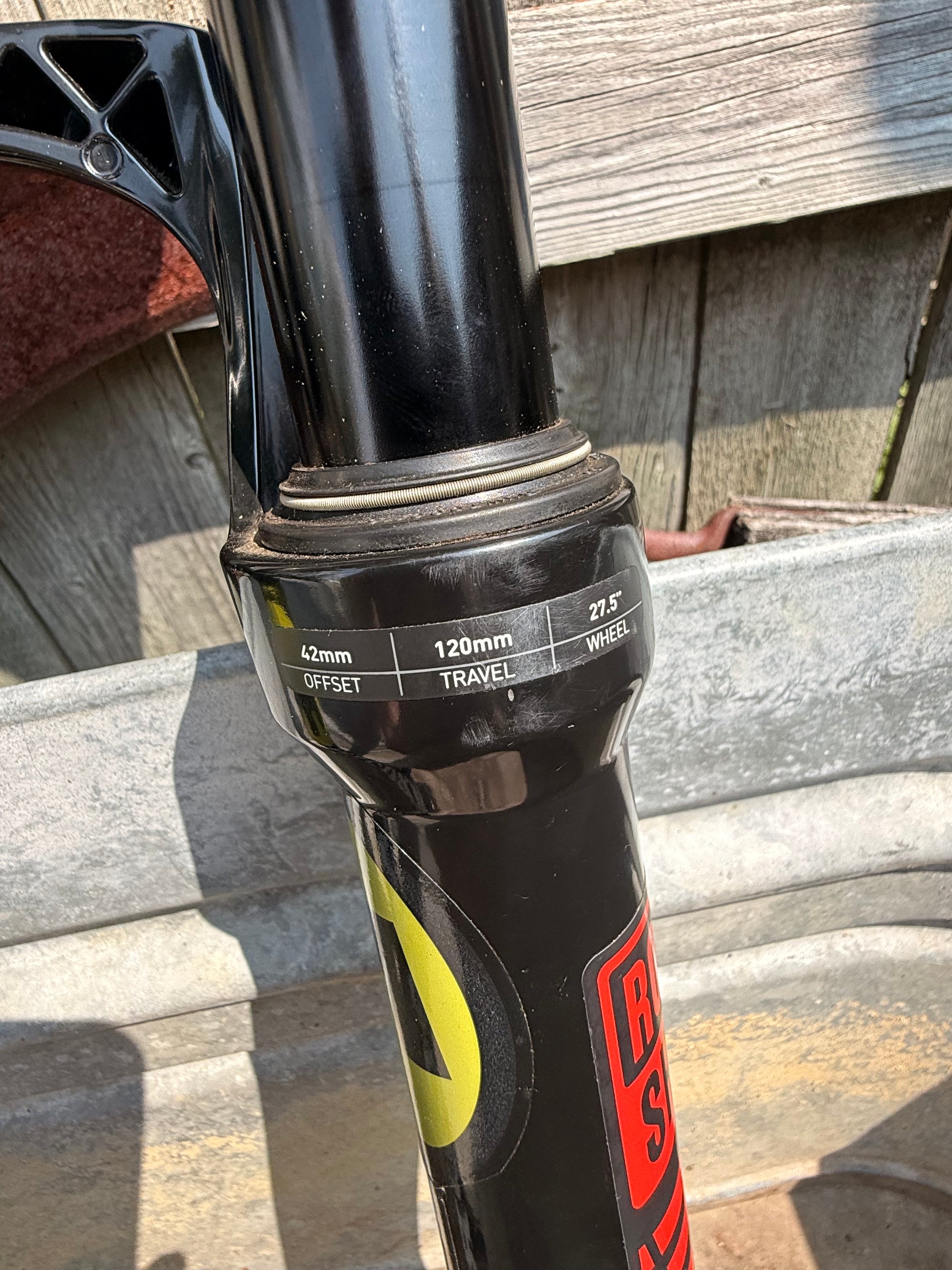 RockShox Judy Gold Solo Air 27.5” 120mm 42mm Offset Tapered 7” Steerer QR 9x100 - Flip It Now