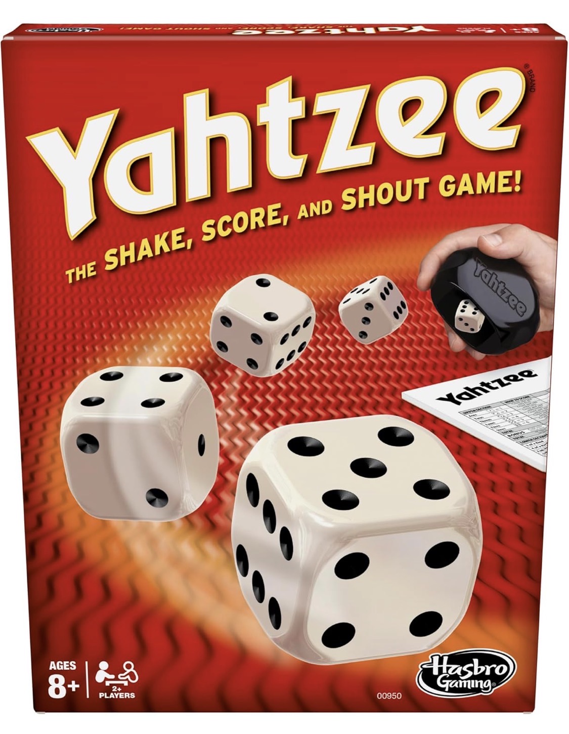 Hasbro Gaming Yahtzee Game, Fast-Playing Dice Games for Kids, Teens, and Adults, Strategy Games, Family Games for Kids, 2 or More Players, Ages 8 and Up - Flip It Now