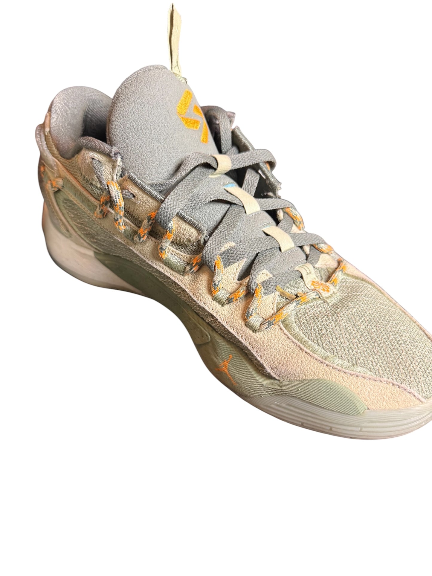 Jordan Luka 2 Cave Olive Aura Mens Basketball Shoes - Flip It Now