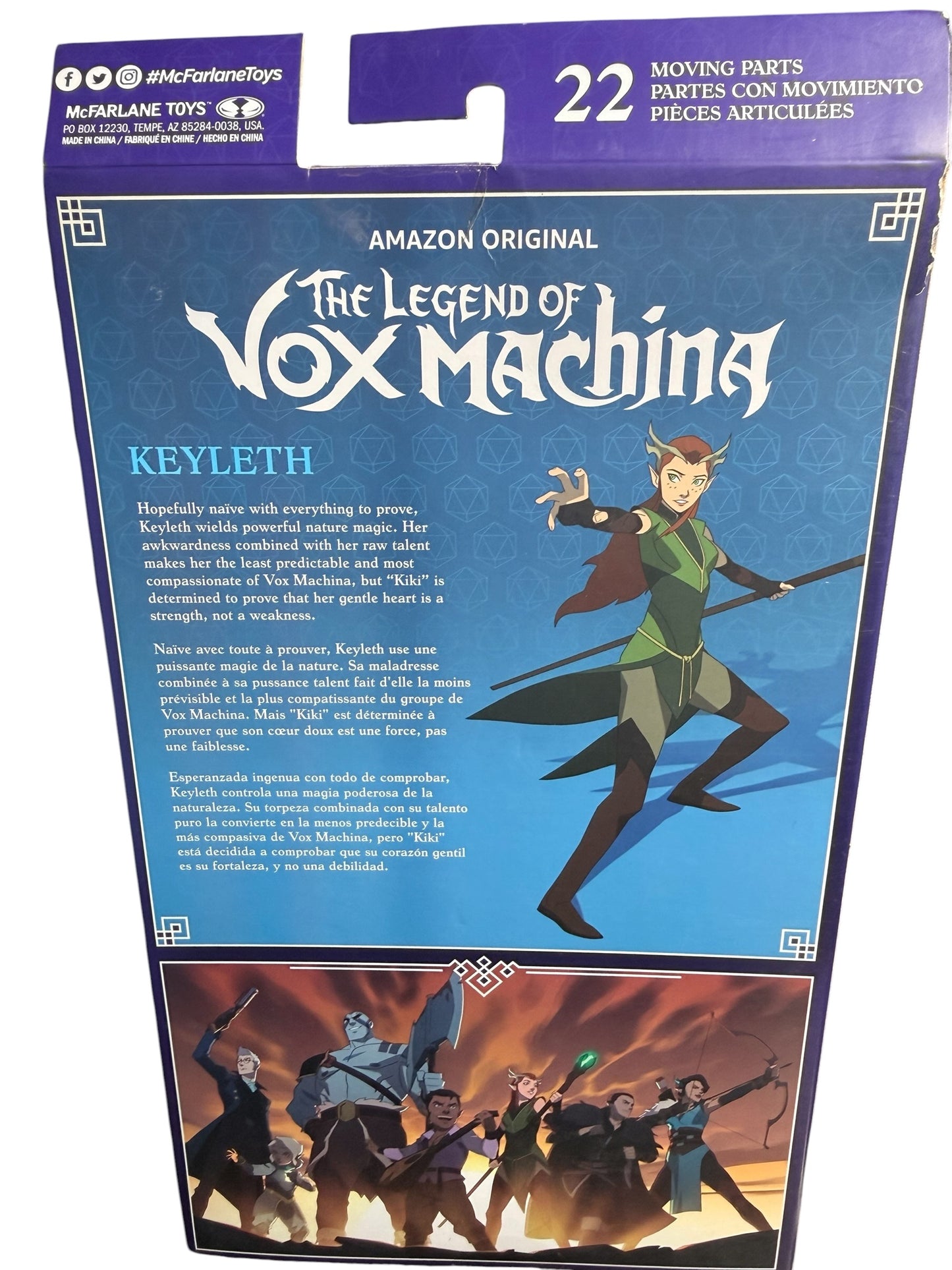 6" VAX'ILDAN & KEYLETH Action Figure Lot Critical Role Vox Machina Netflix DnD - Flip It Now