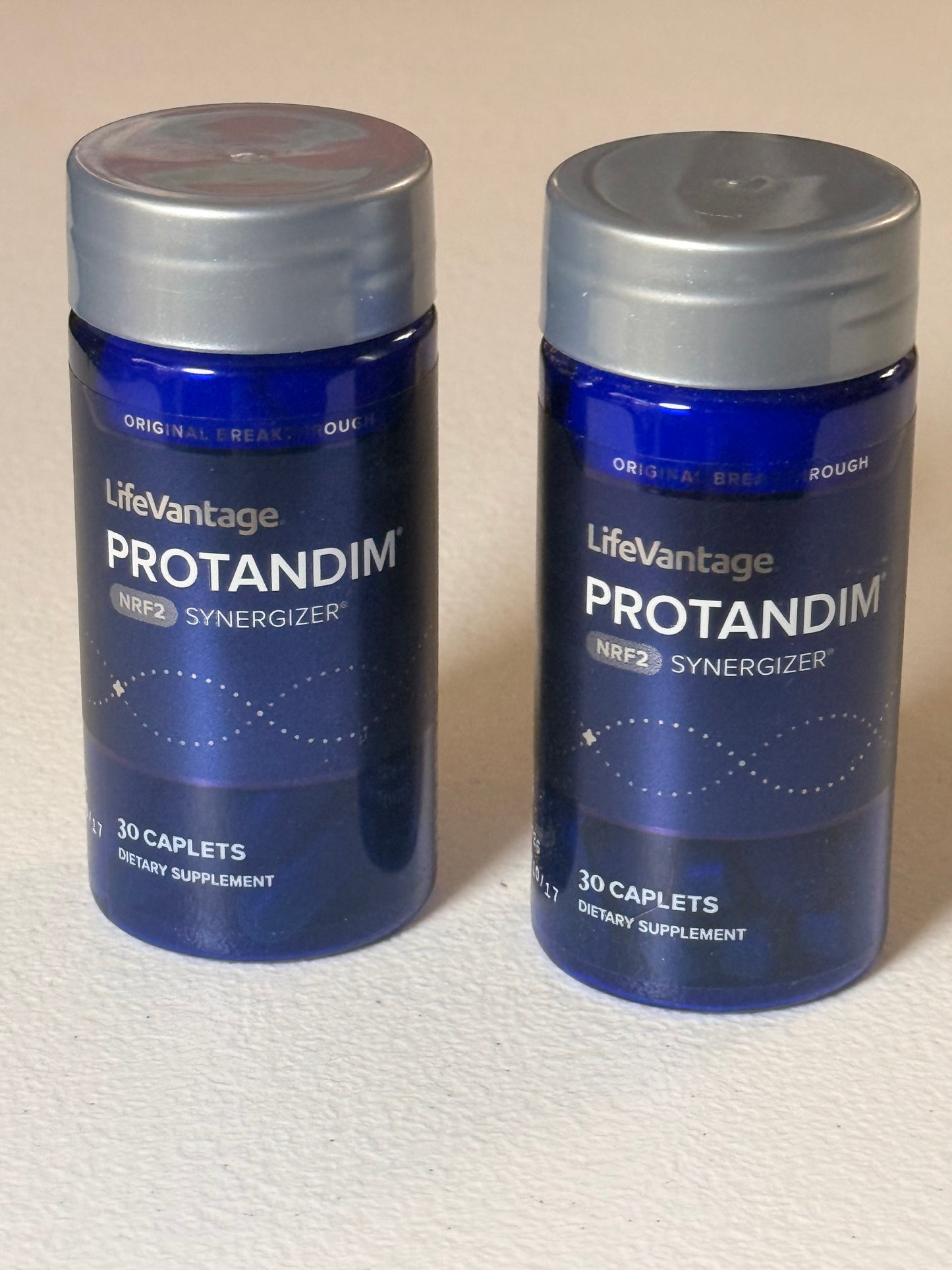 LifeVantage
PROTANDIM
SYNERGIZER
30 CAPLETS
DIETARY SUPPLEMENT X(2)