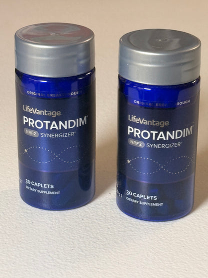 LifeVantage
PROTANDIM
SYNERGIZER
30 CAPLETS
DIETARY SUPPLEMENT X(2)