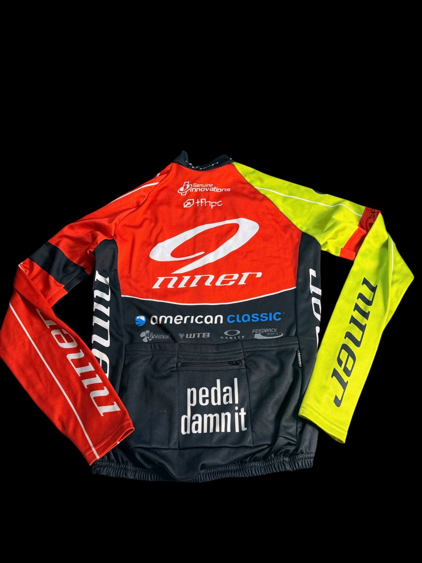 Inverse Niner Bikes Team Race Long Sleeve Cycling Jersey - Flip It Now