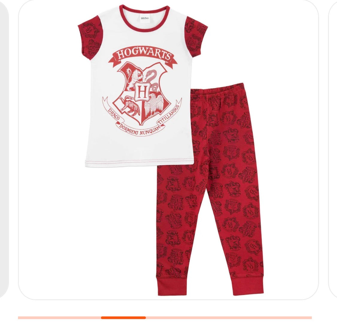 Harry Potter Pyjamas - Hogwarts - Flip It Now