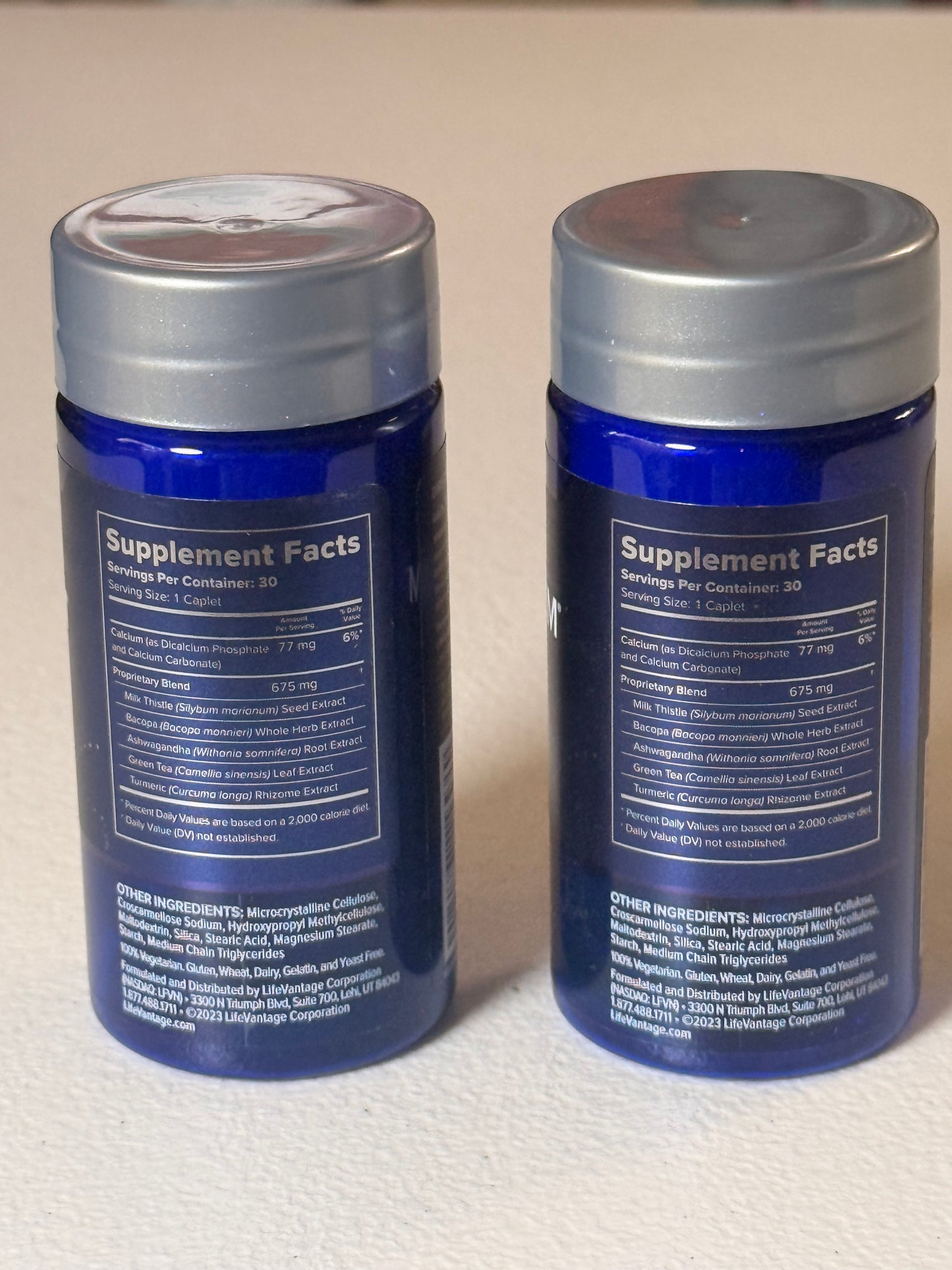 LifeVantage
PROTANDIM
SYNERGIZER
30 CAPLETS
DIETARY SUPPLEMENT X(2)