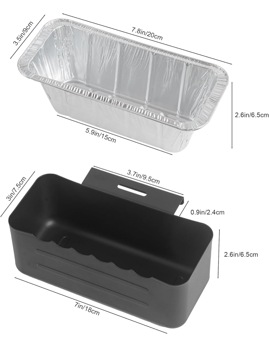 Drip Tray for Blackstone Griddles - Heavy Duty Grease Catcher Fits 17, 22, 28, 30 & 36 Inches, Includes Cup & 10 Disposable Liners, Easy Cleanup - Flip It Now