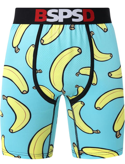 Men's Boxer Briefs 1-Pack, Seamless Tag-Free Underwear with 3D Support Pouch, Quick-Drying Breathable Underwear for Men