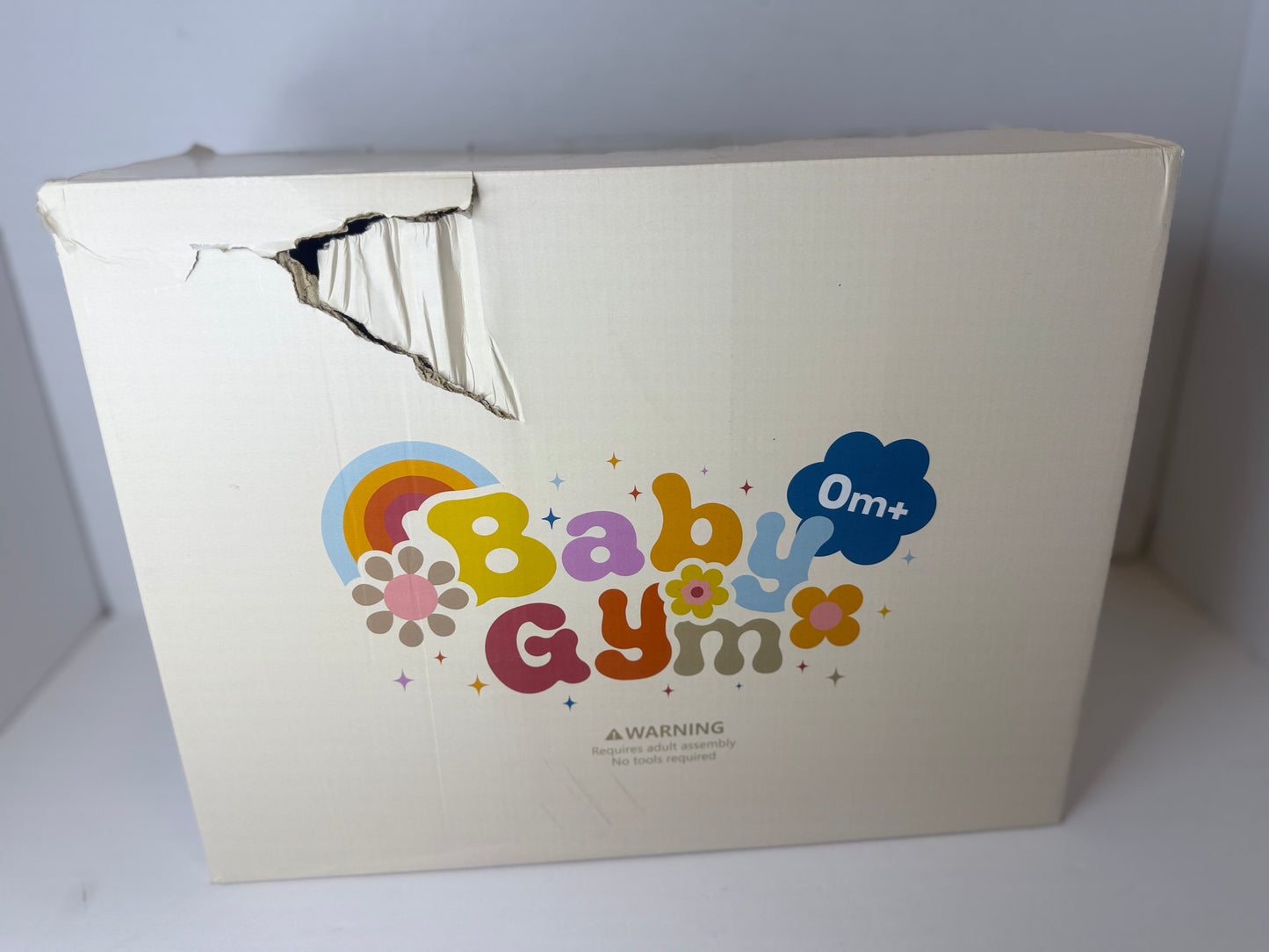 Crisschirs 6-in-1 XL Large Baby Gym & Ball Pit, Play Mat & Play Gym, Combination Baby Activity Gym with Milestone Cards for Sensory Exploration and Motor Skill Development, Balls are not Included