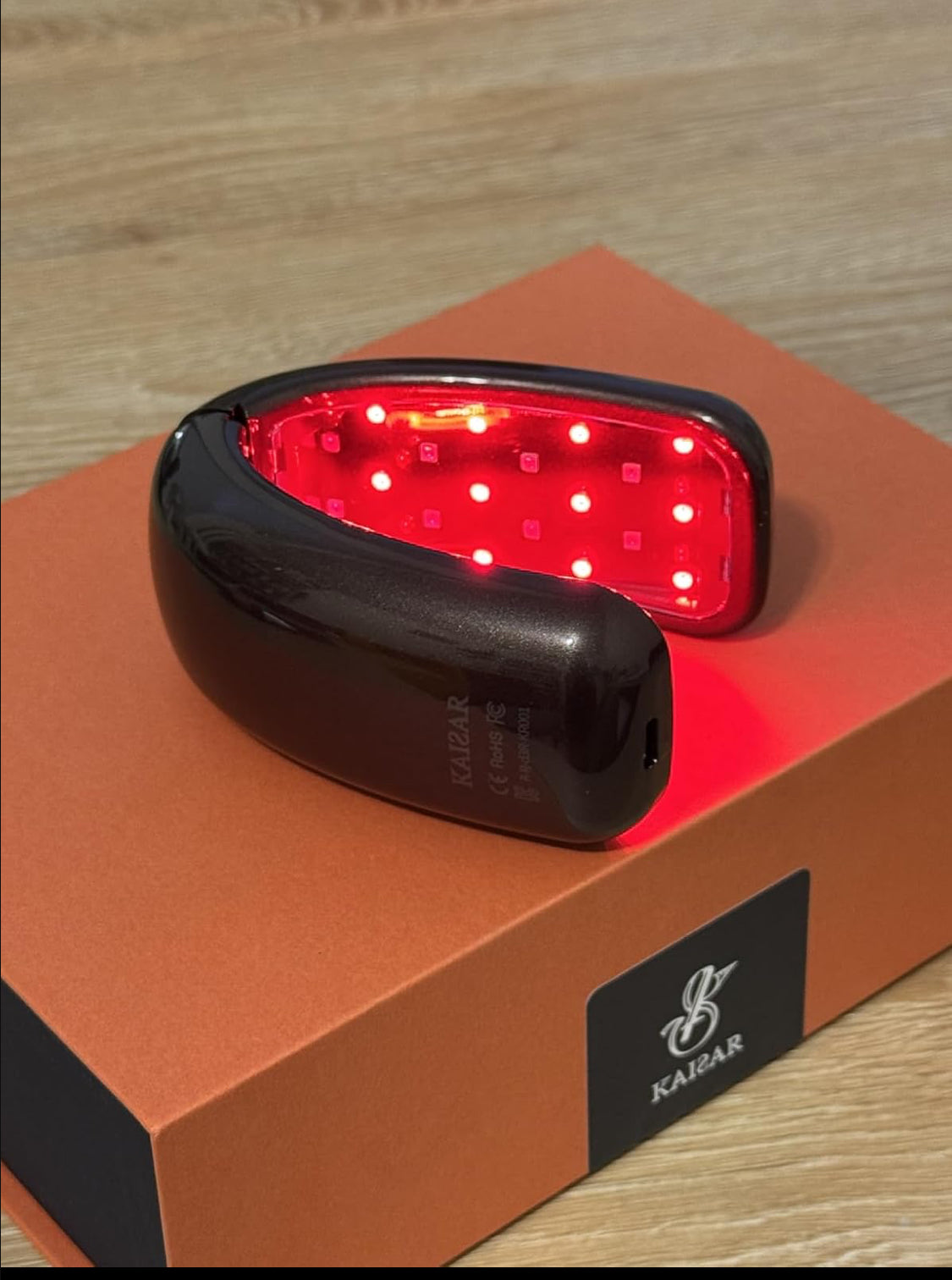 KAISAR Portable Wireless Infrared & Red Light Therapy Device for Male Urinary Care