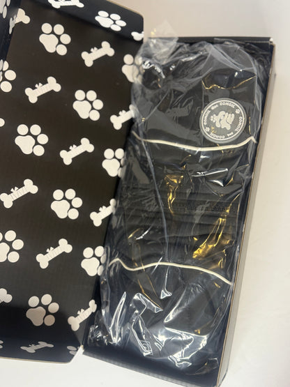 COMOIL Heated Dog Warm Jackets,Heated Winter Dog Vest for USB Charging,Power Bank Included,Water Resistant, Reflective Cold Weather Coats with Dual D Ring Leash for Dogs and Cats,Portable(Black L) - Flip It Now