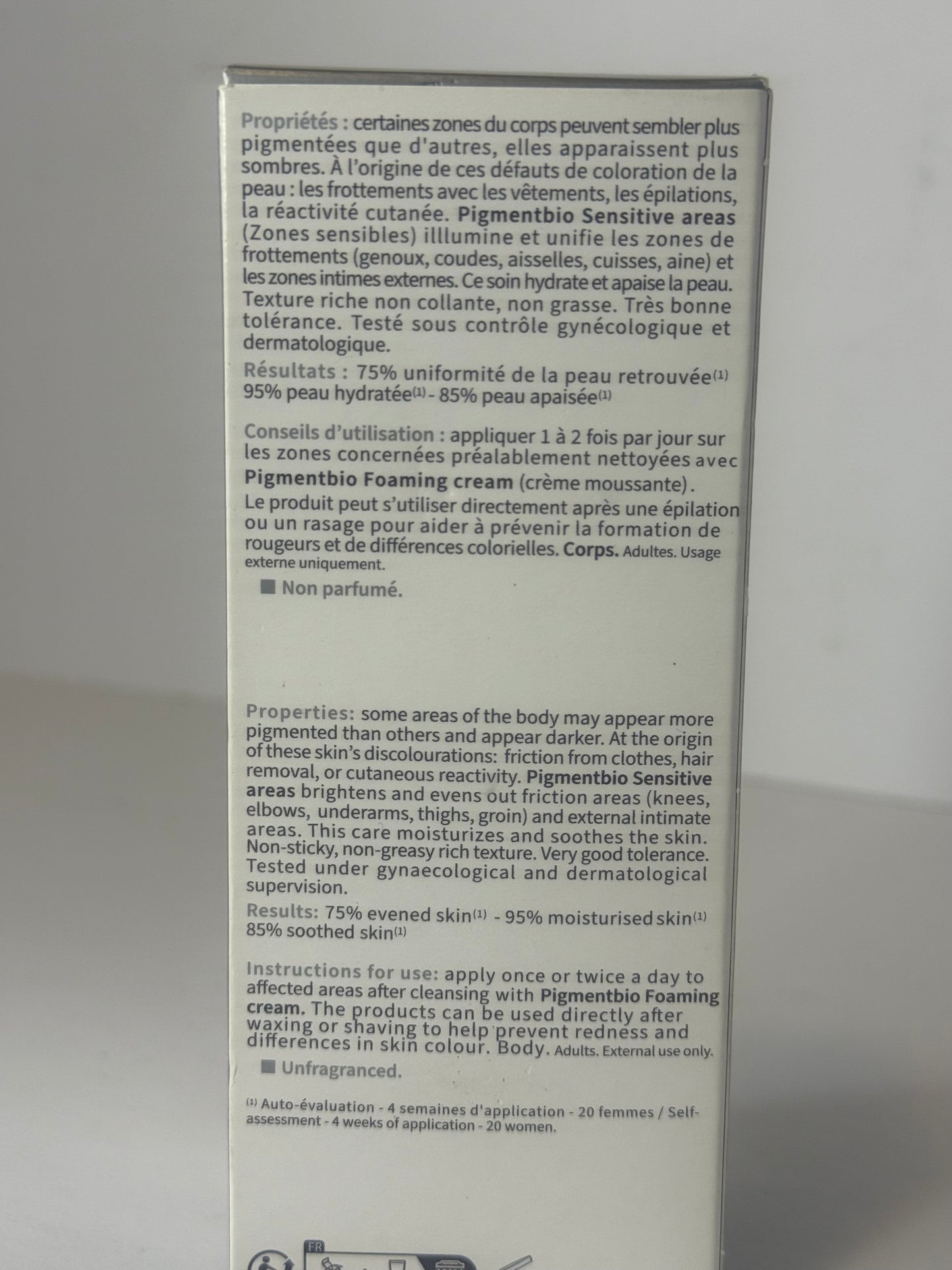 Bioderma Pigmentbio Sensitive Areas Unified And Brightened Skin Tone Even For The Most Delicate Areas -75ml