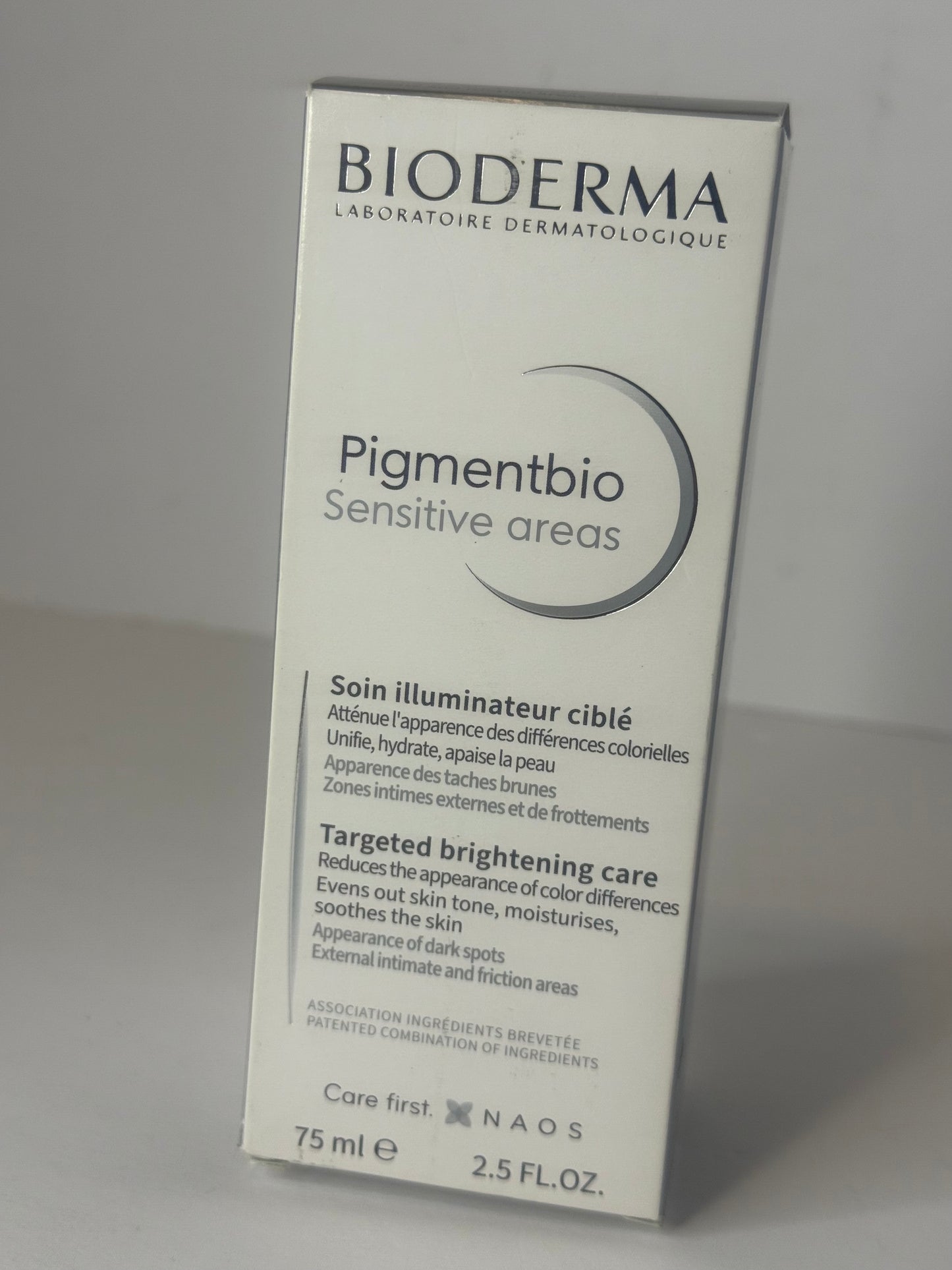 Bioderma Pigmentbio Sensitive Areas Unified And Brightened Skin Tone Even For The Most Delicate Areas -75ml