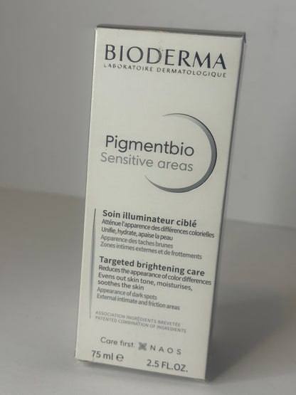 Bioderma Pigmentbio Sensitive Areas Unified And Brightened Skin Tone Even For The Most Delicate Areas -75ml