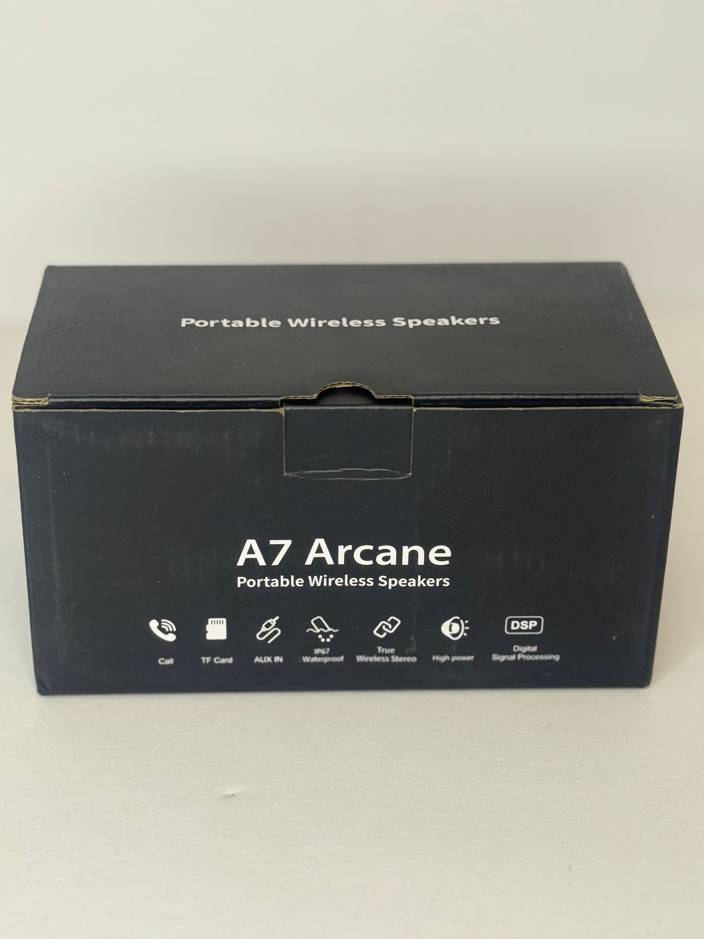 A7 Arcane Portable Speaker Bluetooth 5.4, 25W Super Loud Wireless Speaker: Boost Bass 3.0, 30H Playtime, 8 RGB Modes, IPX7 Waterproof, TWS Pairing, for Outdoor/Home/Party, Gift Ideas