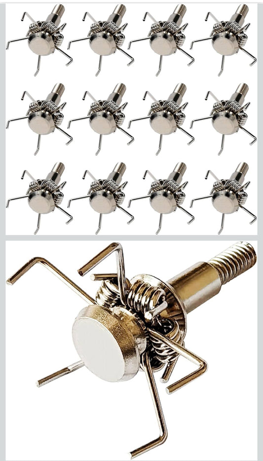 (2)Archery Broadheads 12PK Small Game Judo and Hammer Mixed Set 100 or 125 Grain Field Arrow Practice Spiral Tip for Small Game Hunting - Flip It Now