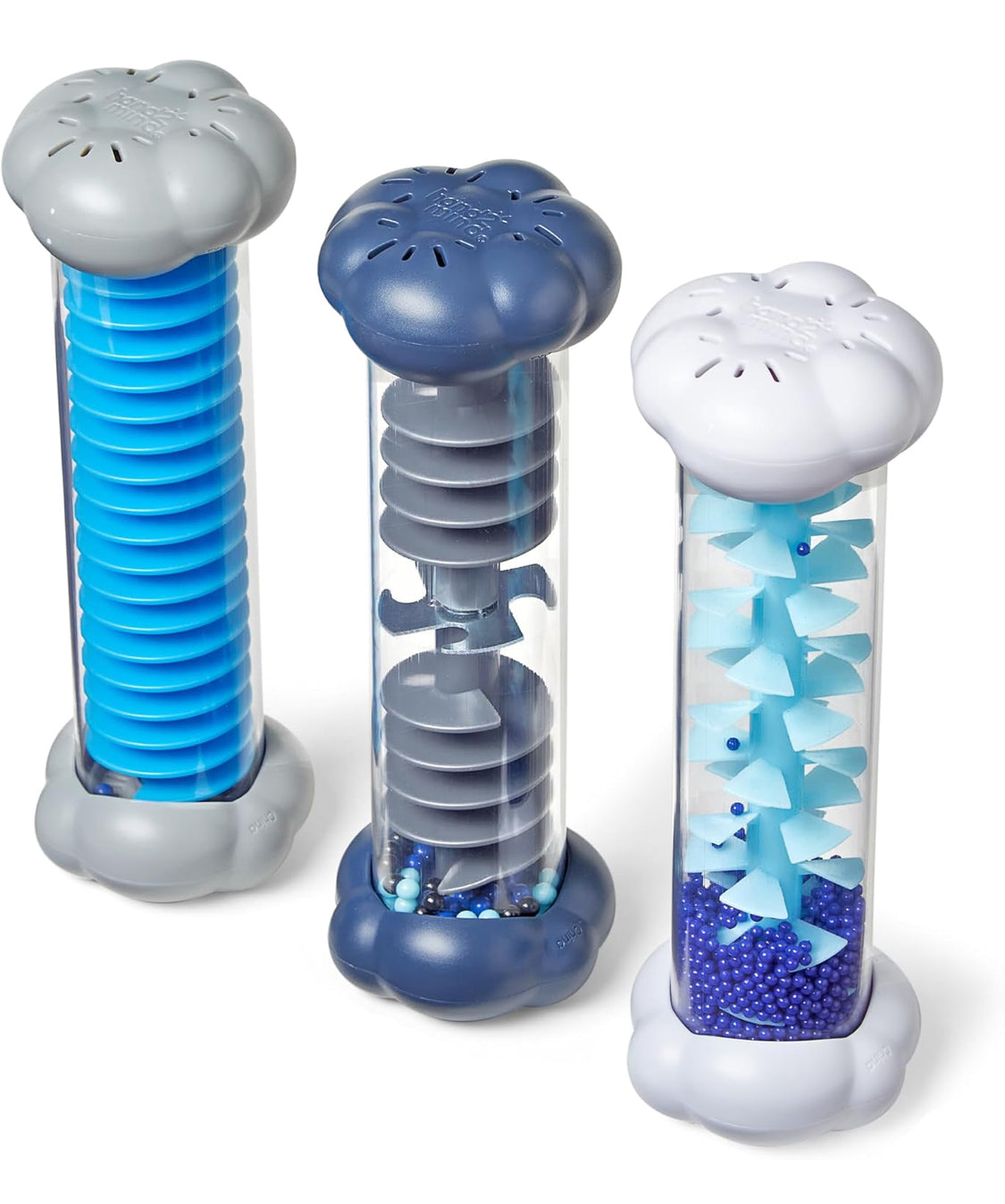 hand2mind Calming Sounds Sensory Tubes, Rain Sound Fidget Tubes, Rain Stick Instrument, Toddler Sensory Toys, Calm Down Corner Supplies, Science Classroom Weather Toys, Play Therapy Activities