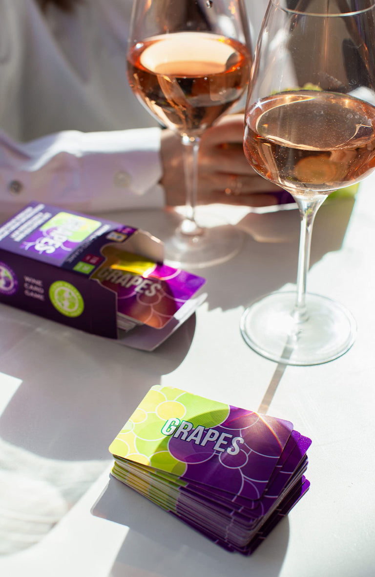 GRAPES Wine Card Game - Flip It Now
