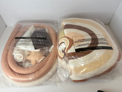 Crisschirs 6-in-1 XL Large Baby Gym & Ball Pit, Play Mat & Play Gym, Combination Baby Activity Gym with Milestone Cards for Sensory Exploration and Motor Skill Development, Balls are not Included