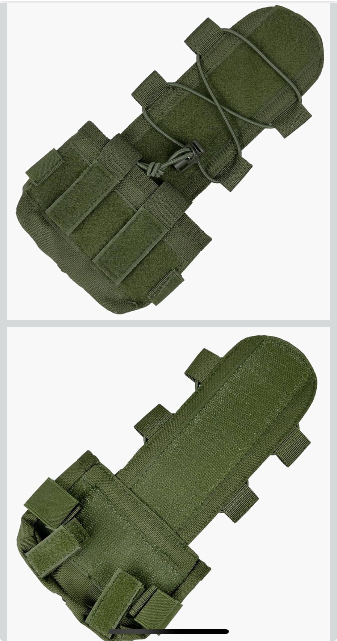 ATAIRSOFT Tactical Helmet Battery Pouch Balance Weight Bag Counterweight Pack for Hunting Airsoft - Flip It Now