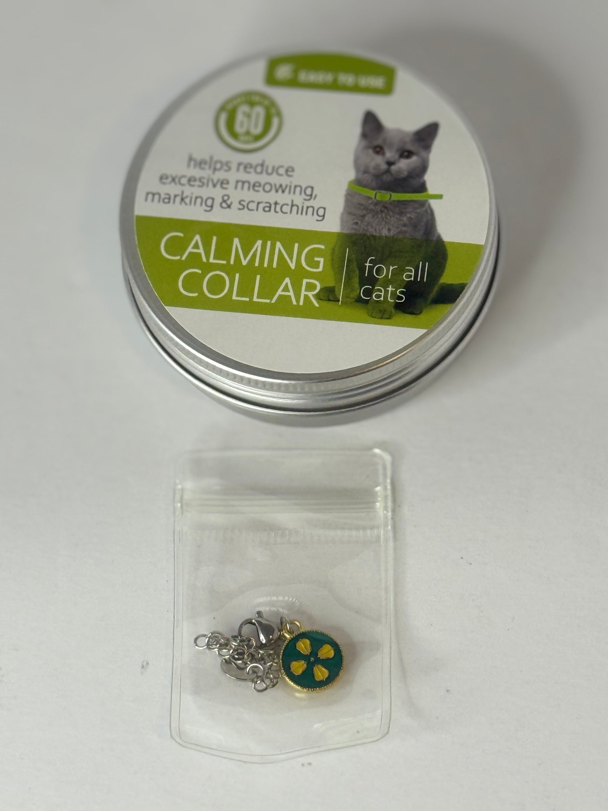 (11)Calming Collars for Cats 6-Pack Adjustable  Collar 60-Day Calming Collar for Anxiety Relief for Cats Stress Relief for Travel, Vet Visits & Multi-Cat Homes - Flip It Now