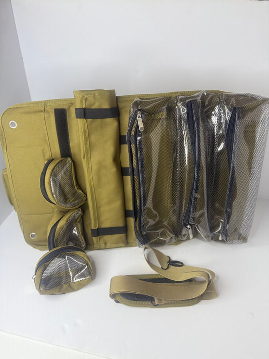 Roll Up Tool Bag Organizer: Father's Day Gift For Men, Dads, Mechanics, Electricians, Motorcycle Enthusiasts, Construction Workers, and Hobbyists - Gifts for Father's Day (Large) - Flip It Now