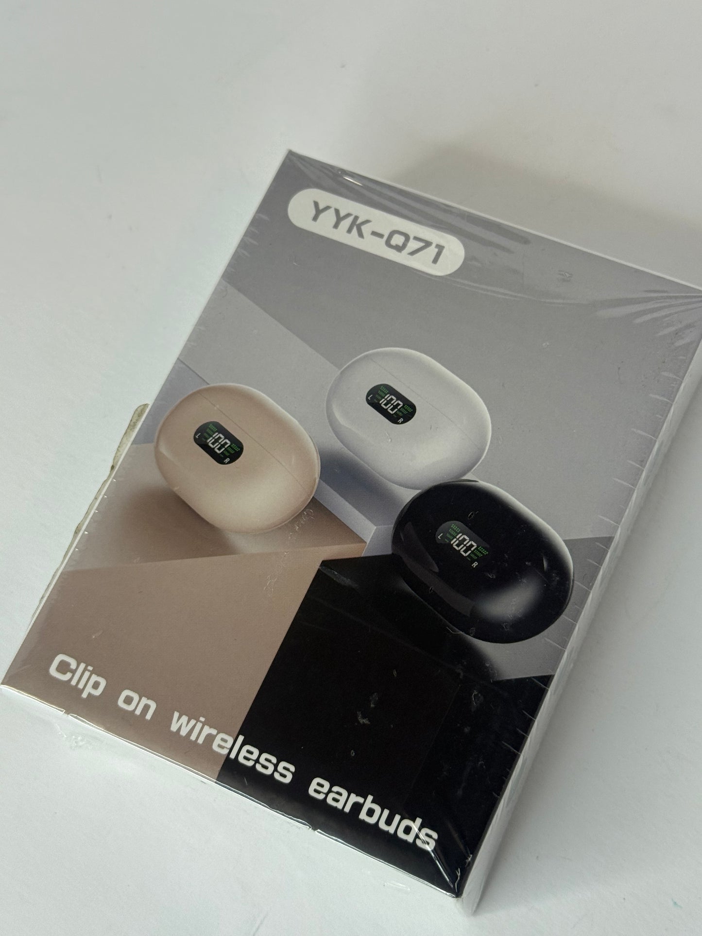 Ultra Ergonomic Clip-On Open Earbuds, Bone Conduction Over-The-Ear Headphones with Waterproof Design and Secure Fit for Small Ears, Obsidian Black