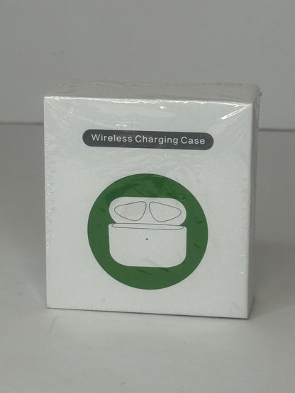 Wireless Charging Case Compatible with AirPods 3rd Gen, Replacement case with AirPod 3rd Generation, Built-in 600mAh Battery with Bluetooth Pairing Sync Button(White)