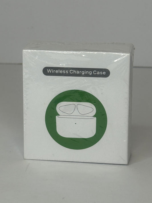 Wireless Charging Case Compatible with AirPods 3rd Gen, Replacement case with AirPod 3rd Generation, Built-in 600mAh Battery with Bluetooth Pairing Sync Button(White)