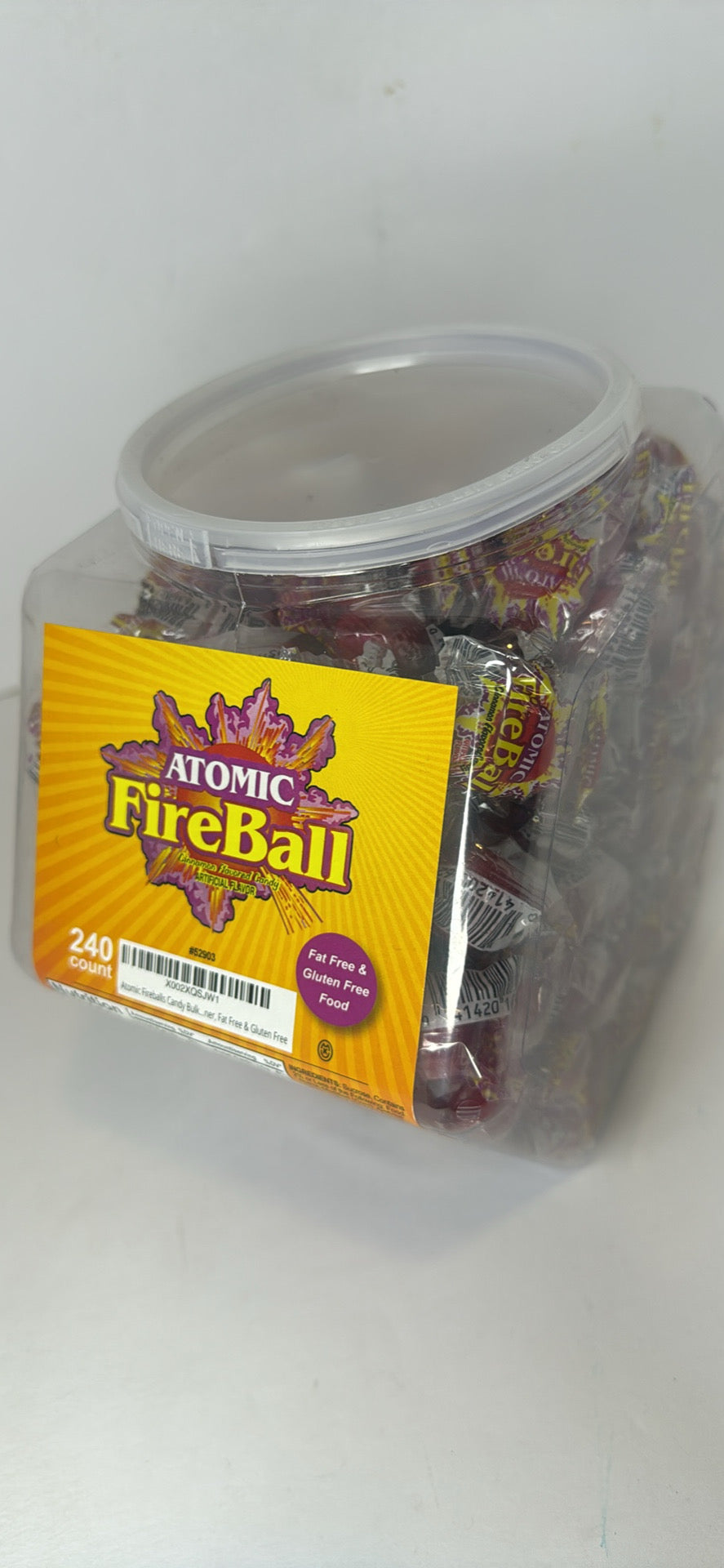 Atomic Fireballs Jar, 4.05 Pound
