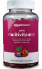 Amazon Basics Adult Multivitamin Gummies, Mixed Berry & Cherry, 150 Gummies, 75-Day Supply, Pack of 1 (Previously Solimo) - Flip It Now