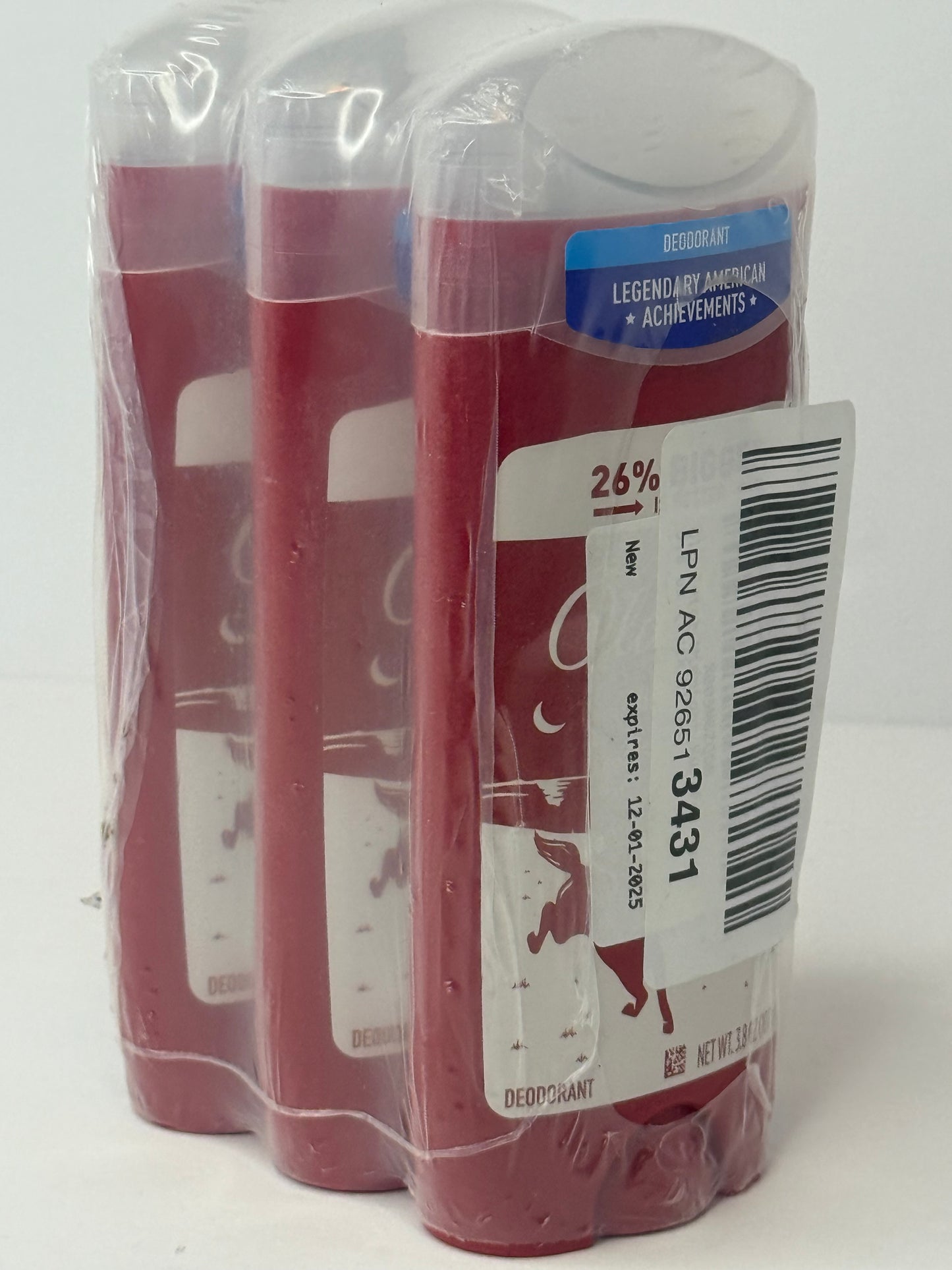 26% larger Old Spice Aluminum Free Deodorant for Men, 24/7 Odor Protection, 24/7 Freshness & Lasting Scent, Swagger with Cedarwood Scent, 3.8 oz (Pack of 3) - Flip It Now