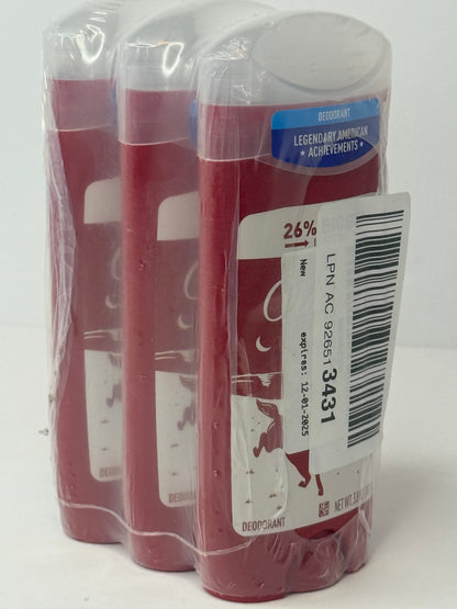 26% larger Old Spice Aluminum Free Deodorant for Men, 24/7 Odor Protection, 24/7 Freshness & Lasting Scent, Swagger with Cedarwood Scent, 3.8 oz (Pack of 3) - Flip It Now