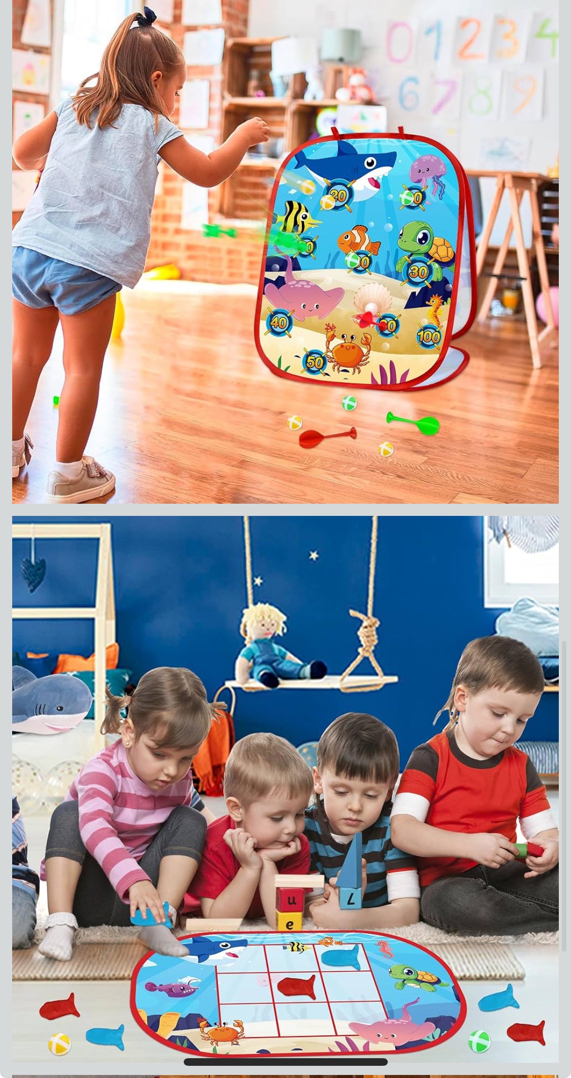 Bean Bag Toss Game for Kids, Toddler Toys for Party Games and Outdoor Toss Games, Gift for Birthday or Christmas for Kids Aged 3 4 5 6 7 8 Year Old - Flip It Now